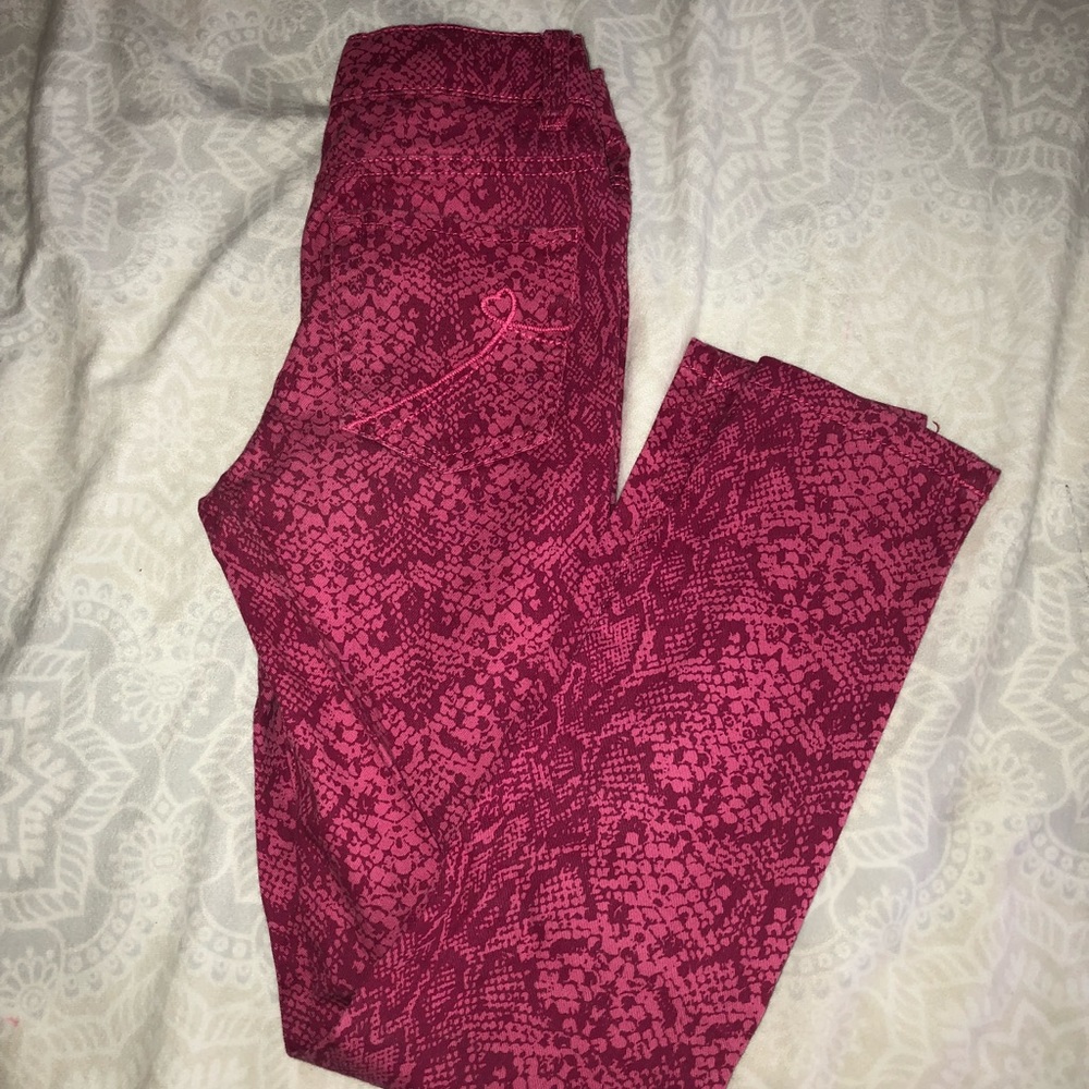 ⭐️⭐️Pink jeggings size 8 ⭐️⭐️